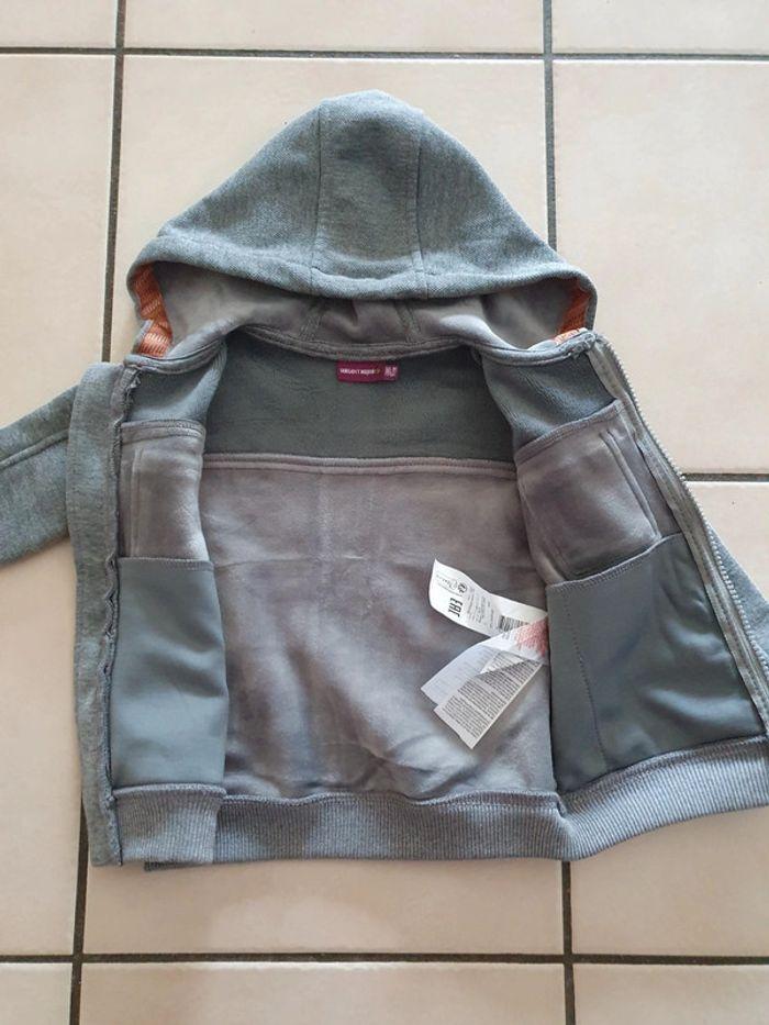 Sweat zippé Sergent Major 2ans/92cm - photo numéro 2