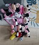 Lot de 5 peluches minnie et mickey