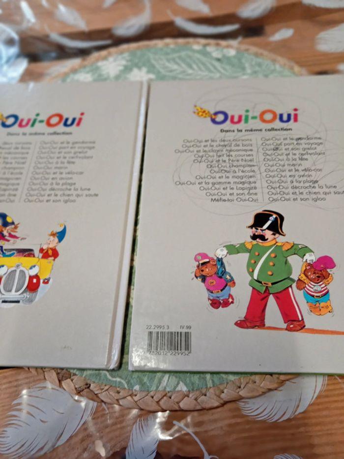 Lot 2 livre oui oui - photo numéro 4