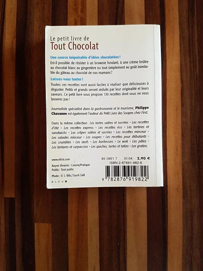 Le petit livre de Tout chocolat - photo numéro 2