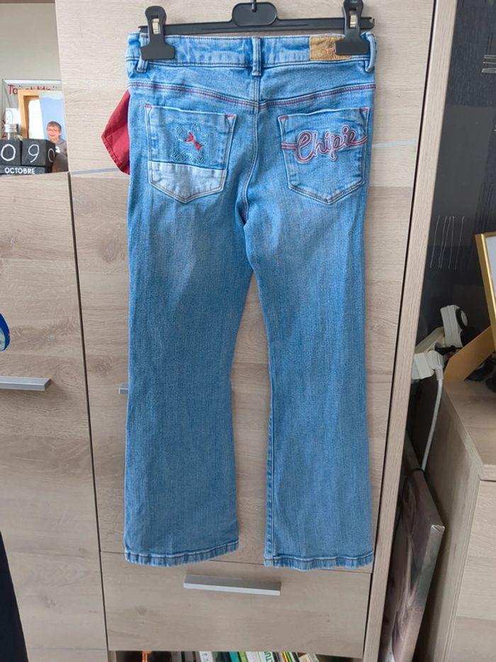 Jeans pattes d'éléphant chipie 8 ans - photo numéro 4