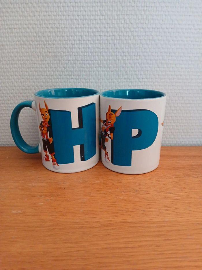 Lot tasse walibi h et p - photo numéro 1