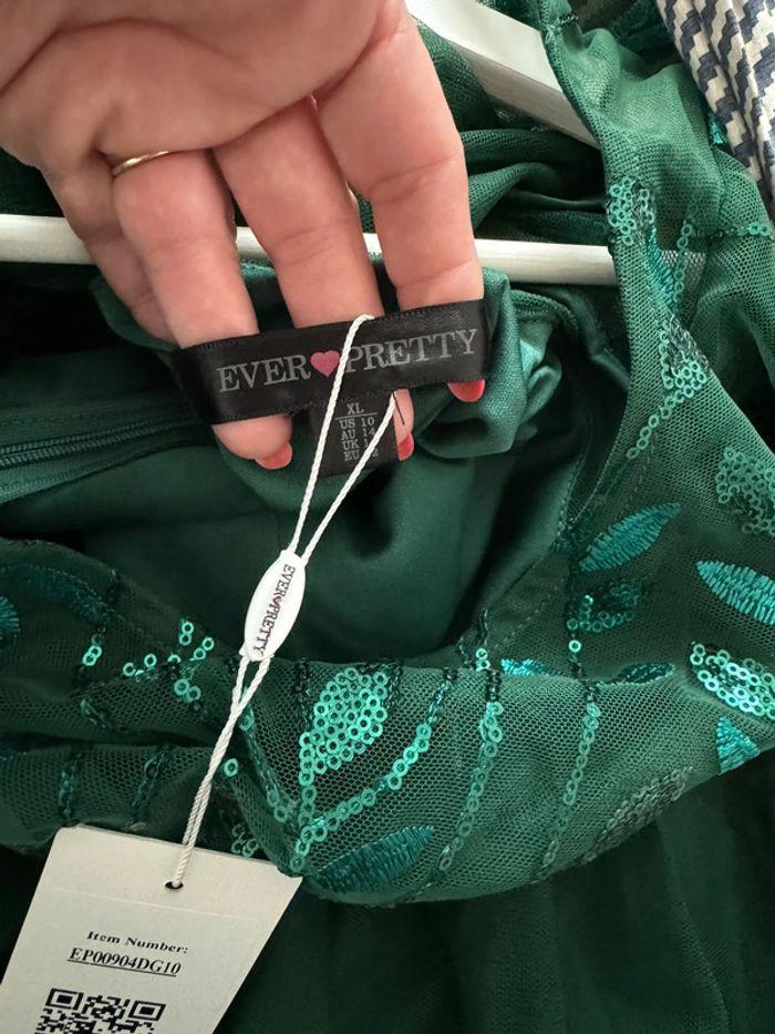 Robe cérémonie vert foncé XL - photo numéro 13