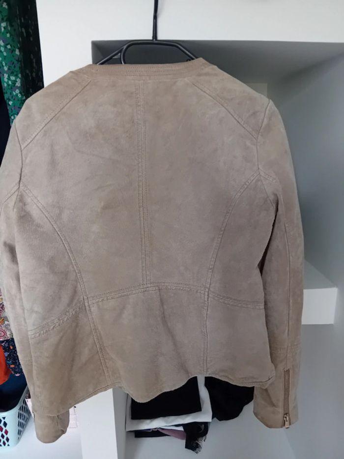 Veste Mango en Daim taille 38 - photo numéro 6