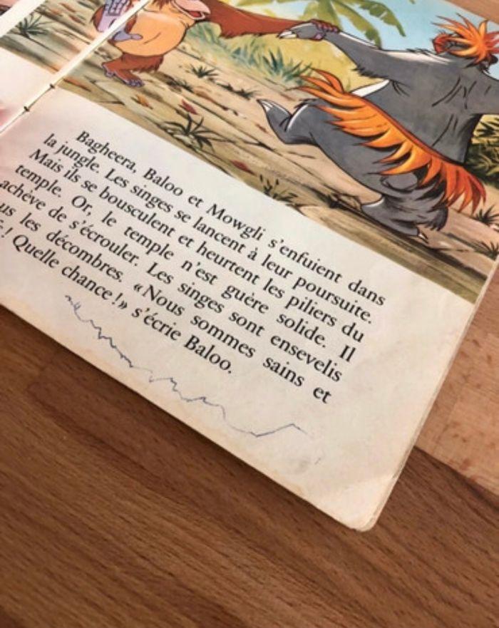 Livres anciens 1969 Walt Disney le livre de la jungle - photo numéro 8