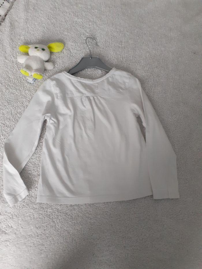 Blouse blanche 4 ans Okaïdi - photo numéro 6