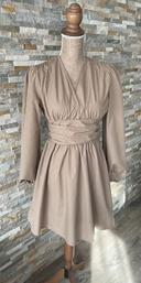 Robe beige Shein taille S