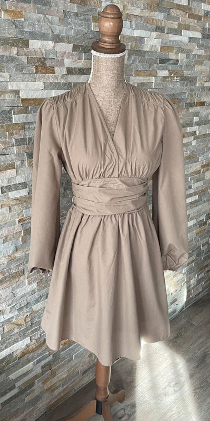 Robe beige Shein taille S - photo numéro 1