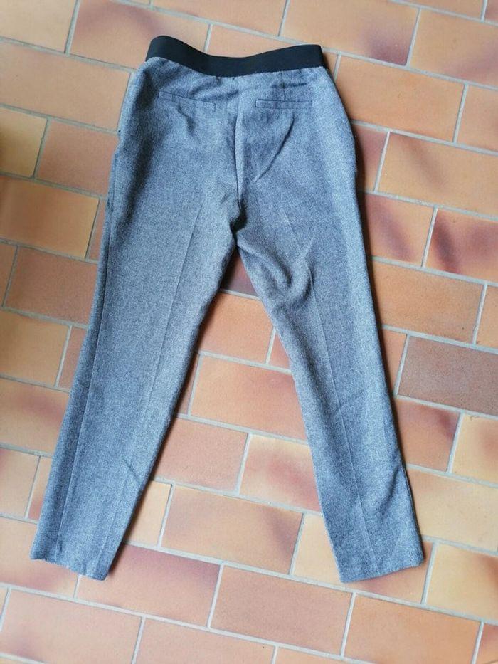 Pantalon slim, gris chiné, Primark, 34 Neuf - photo numéro 4