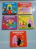 5 livres Barbapapa : Les Animaux, Le Cheval 🐎,  Le Livre, Les fruits 🍒 L'Orchestre 🎼