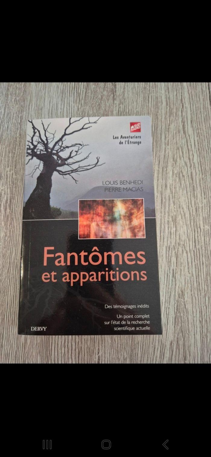 Livre fantômes et apparitions - photo numéro 1