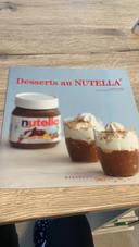 Livre de cuisine desserts au Nutella