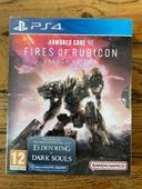 Armored Core VI Fires of Rubicon Launch Edition - Jeu Playstation PS4 / PS5 NEUF sous blister