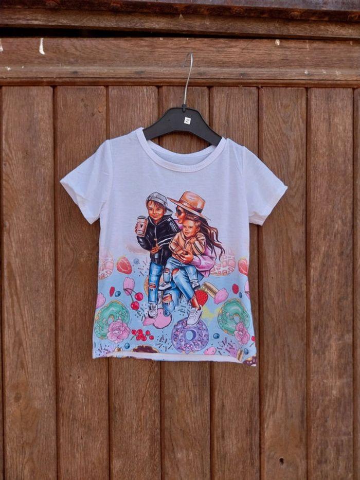 Tee-shirt fille 4 ans