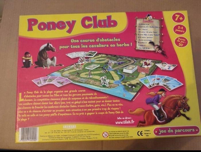 Jeu de société "poney club, une course d'obstacles" - photo numéro 2