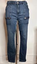 Jean cargo stretch ikks slim 7/8ème taille 40