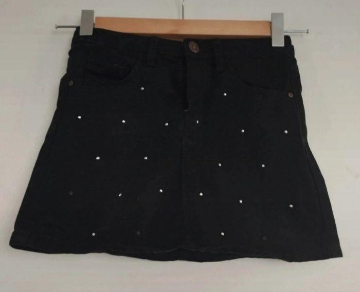 Jupe jean noir taille 8 ans