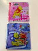 Lot de 2 petits carnets Winnie L’ourson