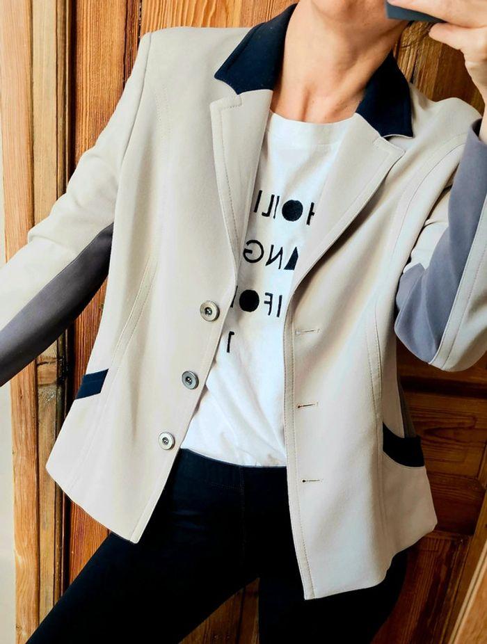 Veste blazer vintage parfait état - photo numéro 2