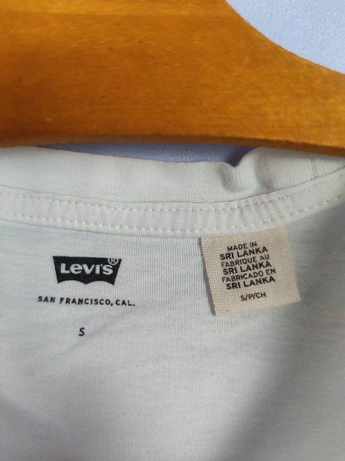 T-shirt Levi's Blanc Taille S Homme - photo numéro 3