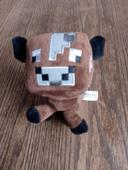 Peluche Minecraft doudou vache animaux