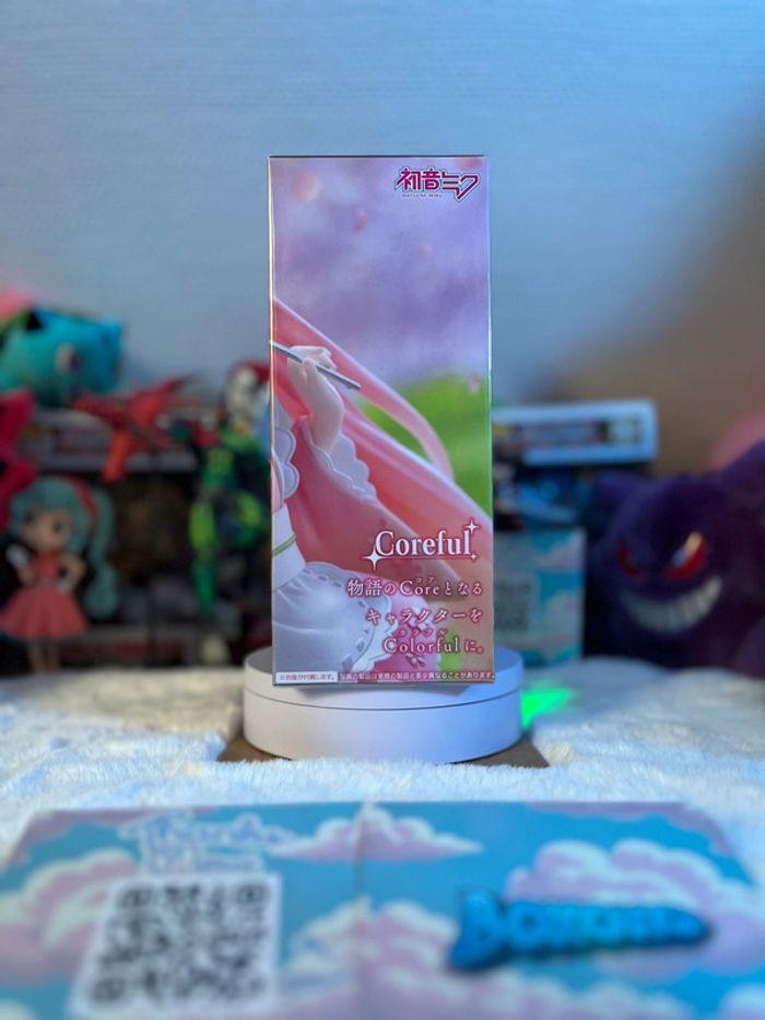 Figurine Hatsune Miku Sakura Miku Coreful Figure Wafuu Kissa - photo numéro 4