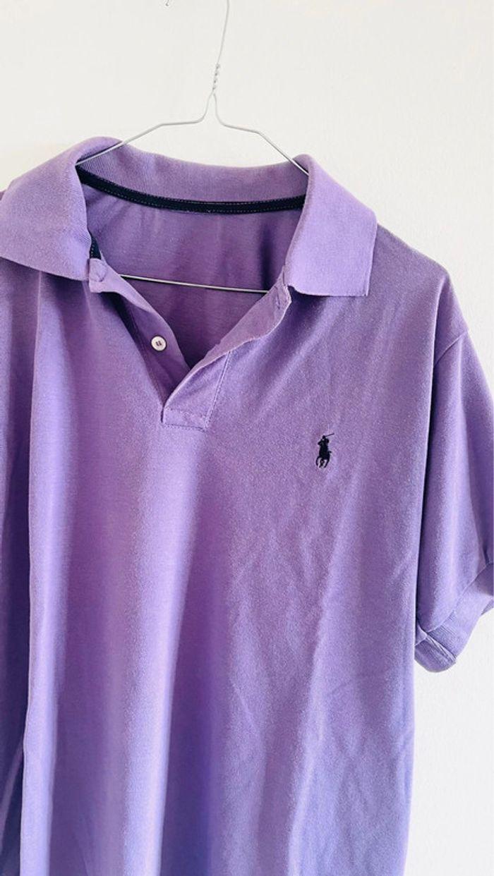 Polo violet Ralph Lauren - photo numéro 3