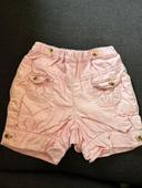 Short rose pâle 24 mois