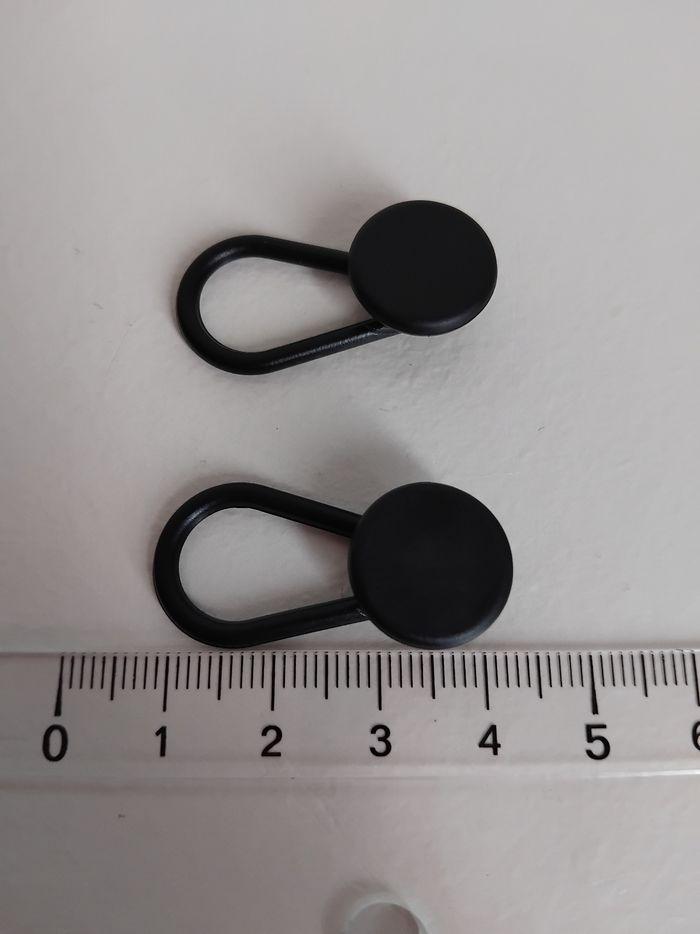 Lot 2 boutons pour taille pantalon - photo numéro 2