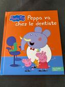 Livre Peppa va chez le dentiste