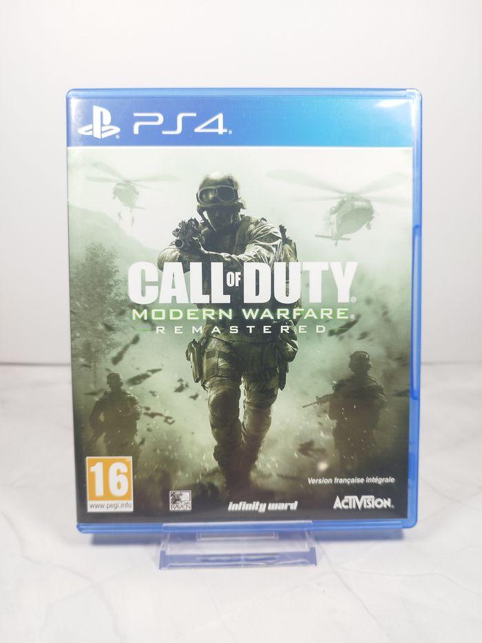 Jeu Call Of Duty Modern Warfare Remastered Playstation 4 jeux ps4 - photo numéro 1