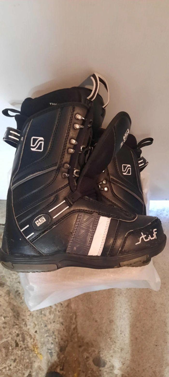 boots snowboard enfant
 stuf
freestyle men
p37 noir - photo numéro 7