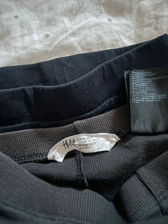 Lot legging h&m 98cm - photo numéro 4