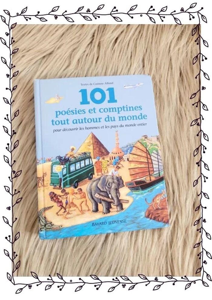 Livre 101 poésies et comptines tout autour du monde - photo numéro 1