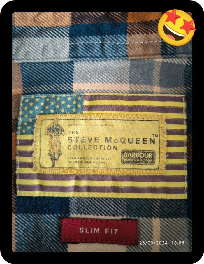 Chemise à carreaux Barbour Steve McQueen taille m( 40 - photo numéro 4