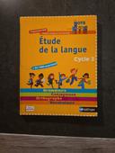 Livre Étude de la langue Cycle 3 Nathan