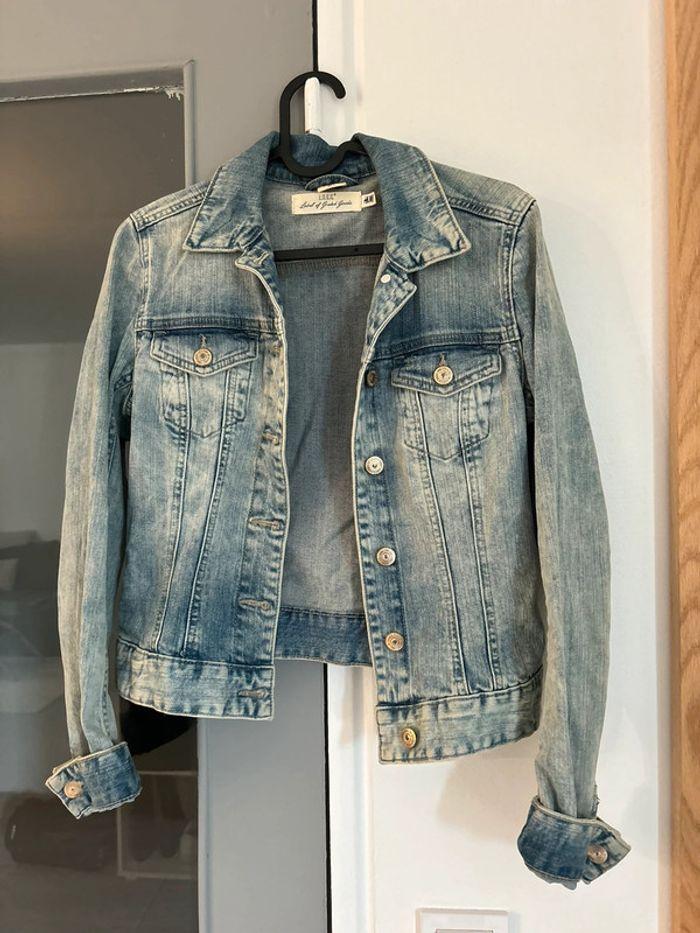 Veste en jeans h&m neuve - photo numéro 4