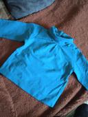 Maillot sous pull turquoise