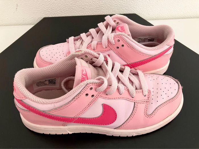 Nike Dunk Low Triple Pink - photo numéro 5