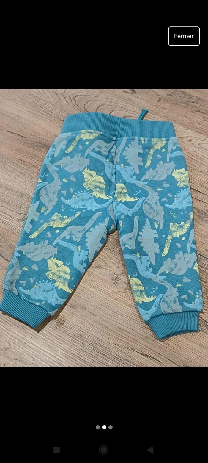 Pantalon bébé garçon 6 mois moltoné à l'intérieur - photo numéro 2