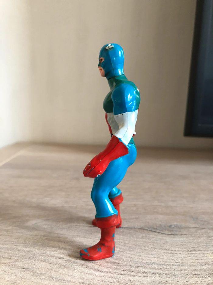 Figurine vintage Marvel secret wars 1984 France capitaine america - photo numéro 4