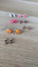 Lot de 7 paires de boucles d’oreilles