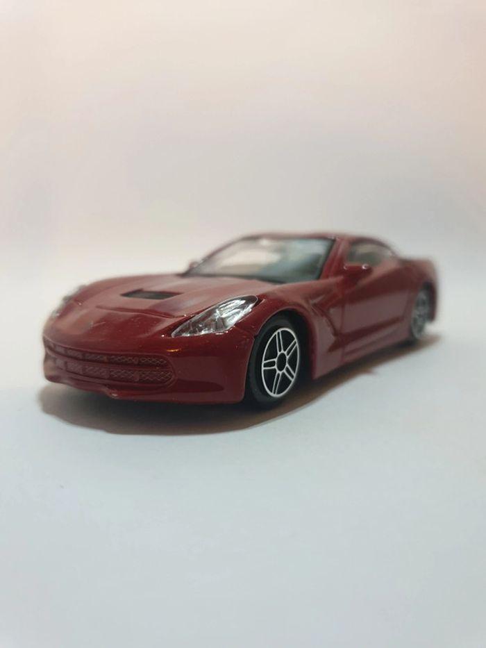 Chevrolet Corvette Stingray 1/43 Bleu - Burago - photo numéro 2