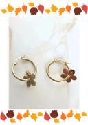 🌺 Boucles d'oreilles minimaliste japonais fleurs 🌺