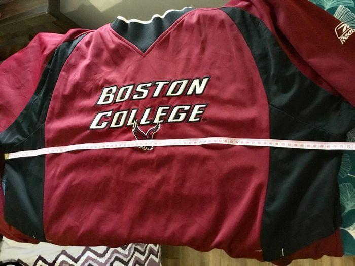 Sweat long pour homme Boston College Eagles Reebok bordeaux taille 2XL 102 - photo numéro 8