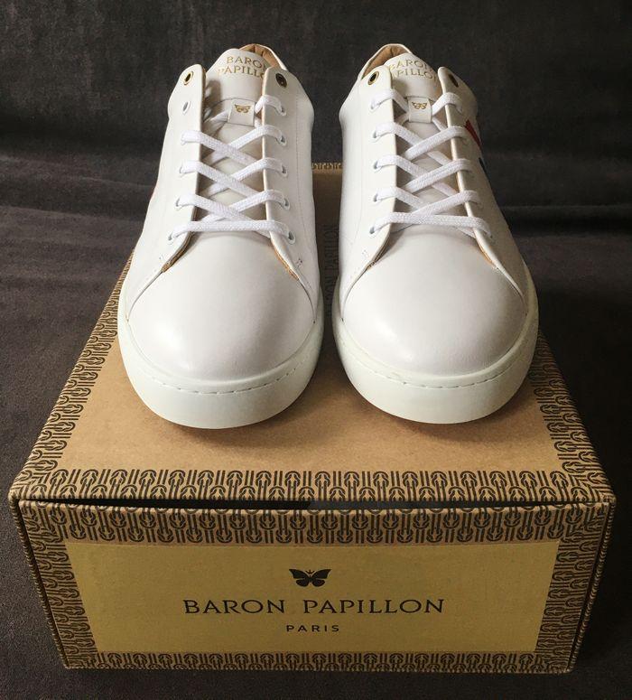 Sneaker Baskets NEUVE Baron Papillon Basse French & Arrogant, Taille 44, Mixte - photo numéro 5