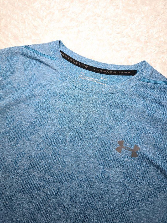 T shirt homme under armour sport taille M bleu - photo numéro 4