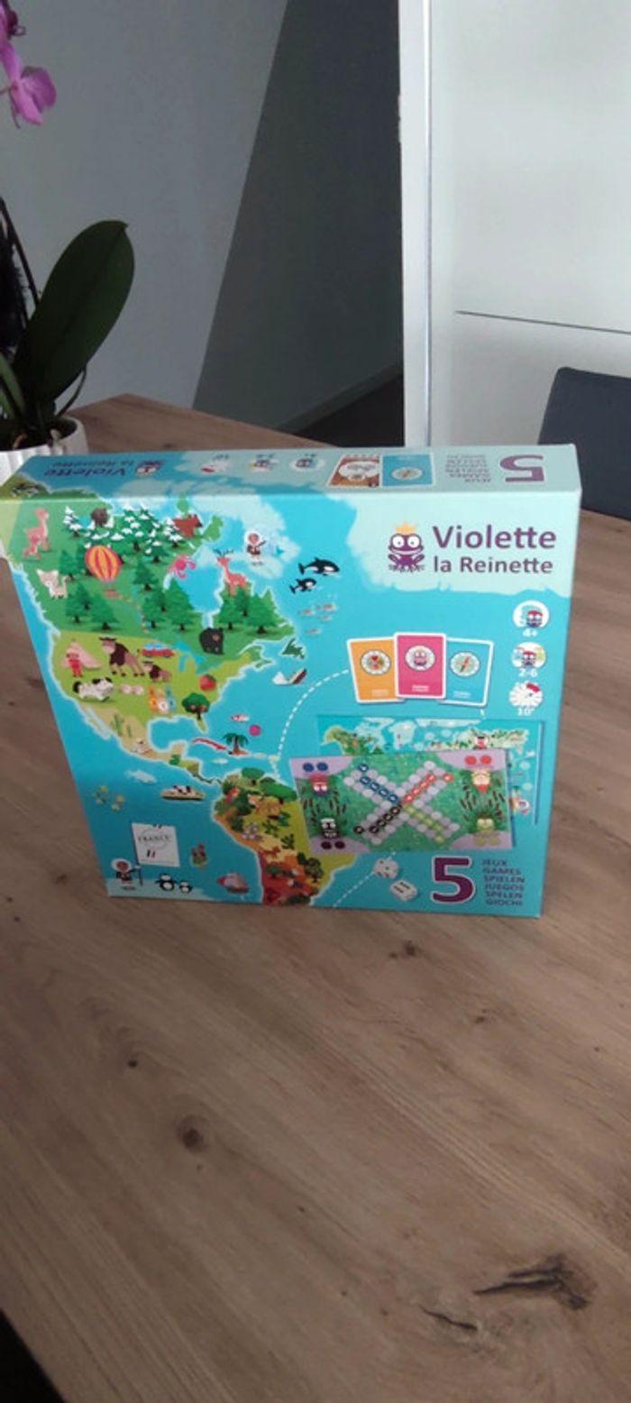 Boite de 5 jeux de société Violette la Reinette - photo numéro 1