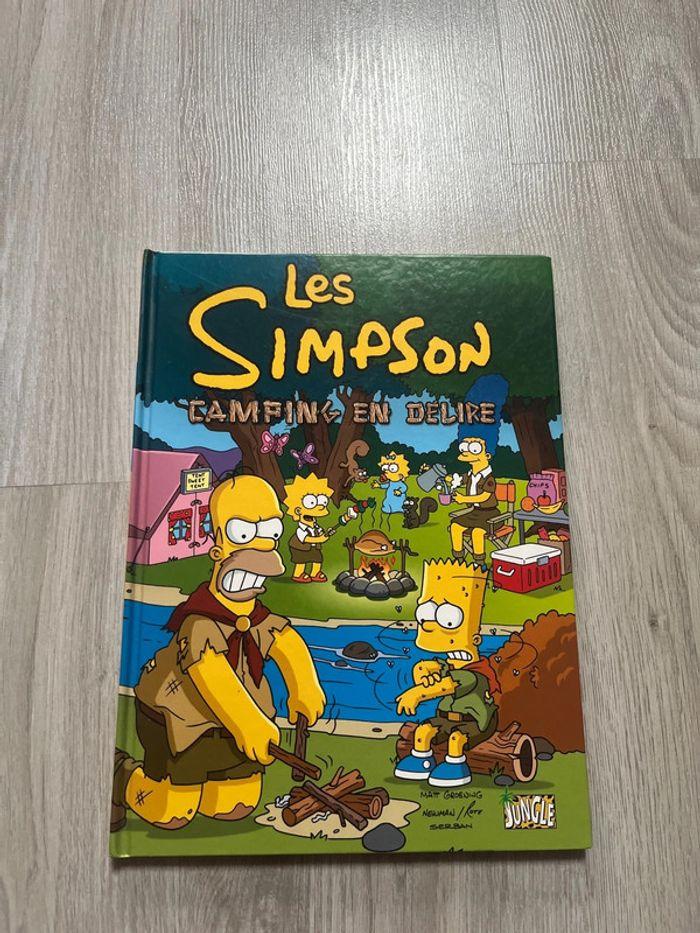 Bande dessinée Les Simpson Camping en Folie - photo numéro 1