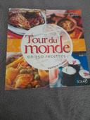 Livre de recettes "tour du monde eb 150 recettes"